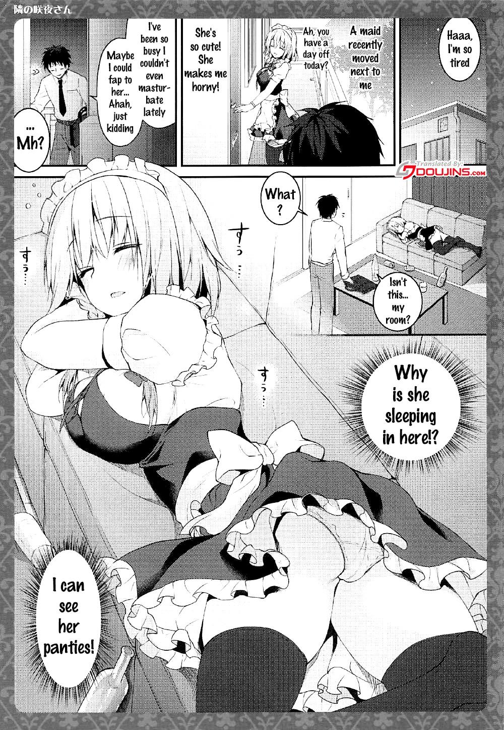 Hentai Manga Comic-Next Door Sakuya-san-Read-4